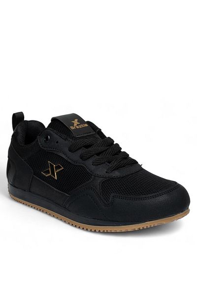 Giyyin Sneaker Pantofi sport Negru Casual Bărbați Floti Confortabil Respirabil Calitate Buna Șireturi Ortopedice