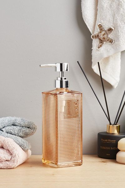 Perotti Dozator de săpun lichid Square Tower Glass 450 ml
