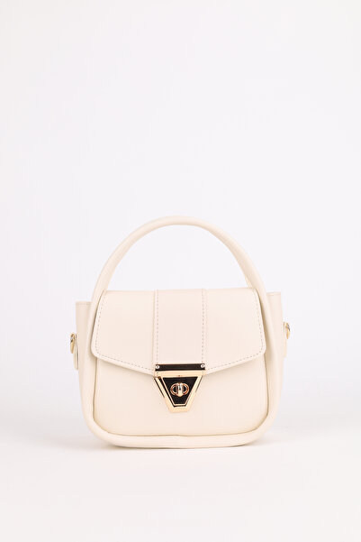 macharelbasic Жіноча золота сумка з замком, детально оздоблена, ручна та через плече