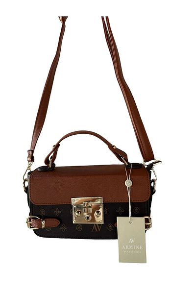 Armine 359 Bag Coffee Printed Brown