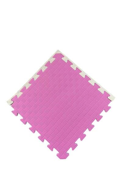 AFFECTİONE Tatami Minderi 20mm 50x50 Çift Yönlü Kullanım Pembe-beyaz