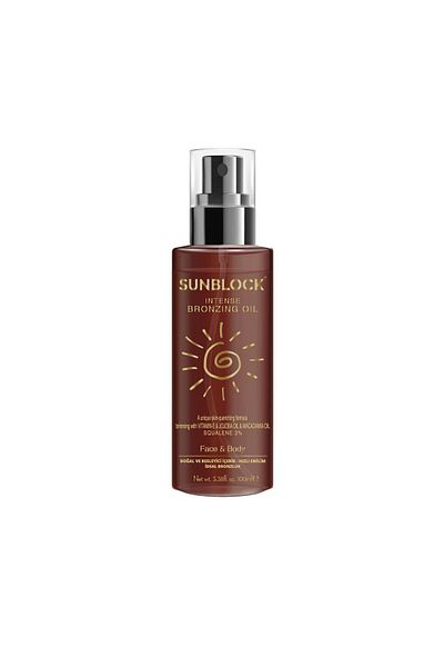 New Essentials 100 ml SunBlock - Moisturizing and Bronzing Oil