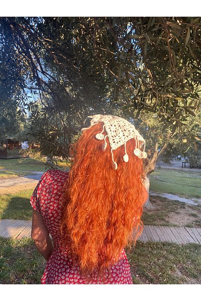 El örgüsü Ydr Design Hand Knitted Bandana