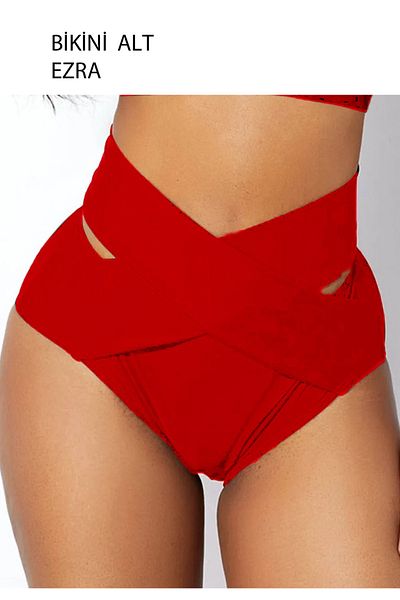 EZRA High Waist Bikini Bottom and Season Booster Bikini Top