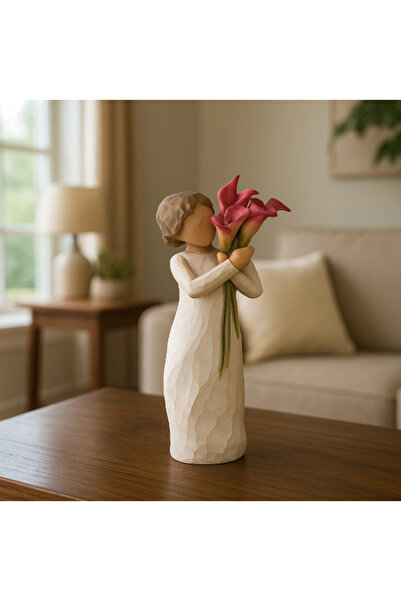 Willow Tree Bloom Çiçek Açmak Arkadaşlık Canlı Sürekli Biblo Susan Lordi Heykel Figür Dostluk Sevgi 1 Adet