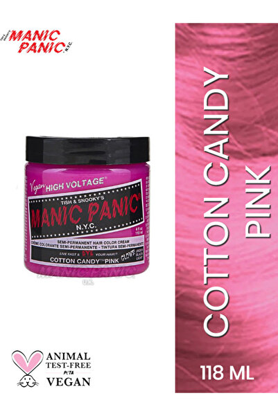 Manic Panic Classic Cotton Candy Pink Saç Boyası Hcr-11004
