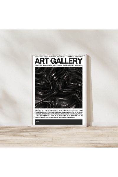 Arthopia Pinterest Black Art Gallery Πίνακας υψηλής ποιότητας σχεδίου με πλαίσιο αφίσας
