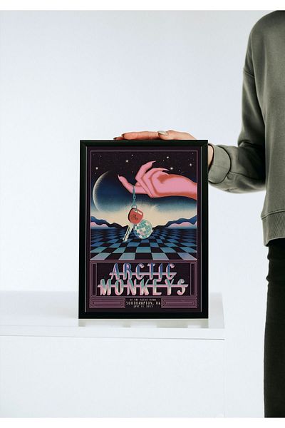 Arthopia Arctic Monkeys Design Music Pinterest Αφίσα με κορνίζα Δώρο Διακόσμηση Σχέδιο Ζωγραφική