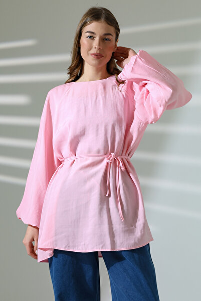 ensade Μπαλόνι μανίκι Modal Woven Tunic