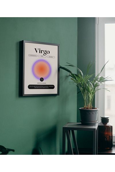 Arthopia Αστρολογία Το Τοξότης Αφίσα Pinterest με κορνίζα Υψηλής ποιότητας διακοσμητικό σχέδιο ζωγραφικής
