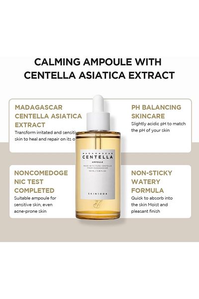 Skin1004 Madagascar Centella Asiatica Ampoule Facial Serum 100 ml