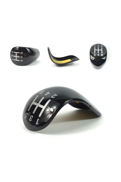 Car19 Ford Fiesta Connect Gear Shift Knob Scheme Black 2002-2008