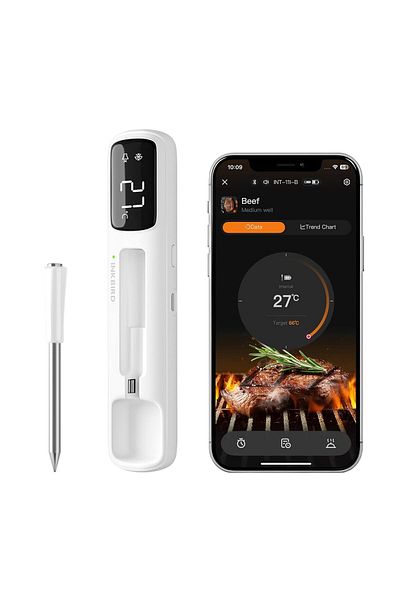 Inkbird INT Series Wireless Meat Thermometer (INT-11I-B White)