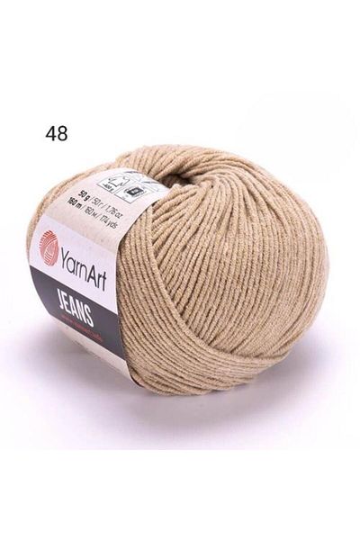 Yarnart YarnArt Jeans thread, color number 48, 1 spool