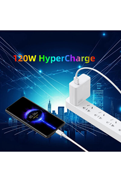 ERMER Nubia Red Magic 10 Pro+ İçin 120 Watt Type C Hızlı Şarj Aleti Yüksek Kalite 6A Kablo