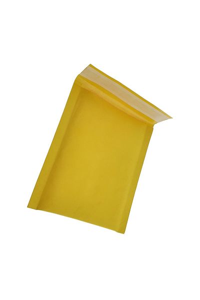 OEM Anti-shock bubble envelope, 120 x 140 mm, TM-11896, with 30mm adhesive flap, yellow