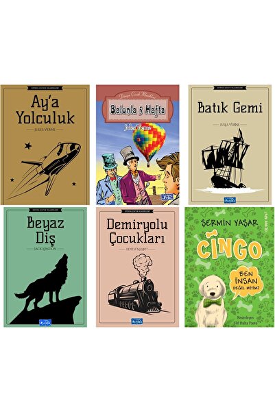 Parıltı Yayınları PARILTI YAYINLARI ORTAOKUL 6 KİTAP SET VE ŞERMİN YAŞAR ÇİNGO