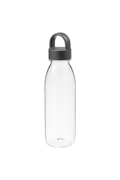 IKEA Water bottle, dark grey, 0.5 l