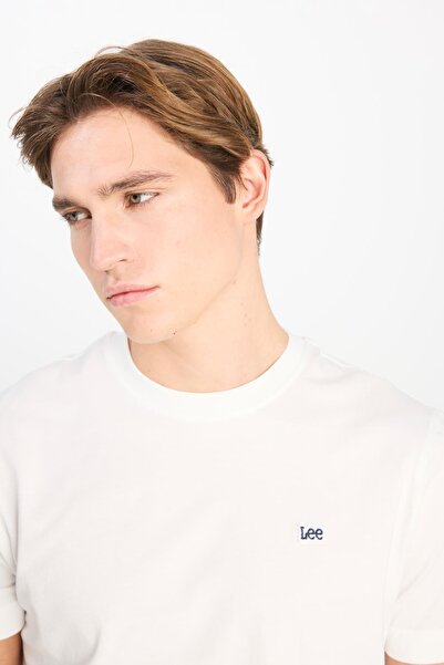 Lee Μπλουζάκι Crew Neck Λευκό