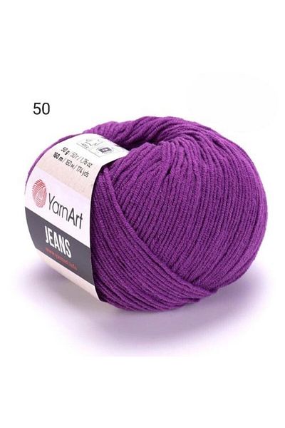 Yarnart YarnArt Jeans thread, color number 50, 1 spool