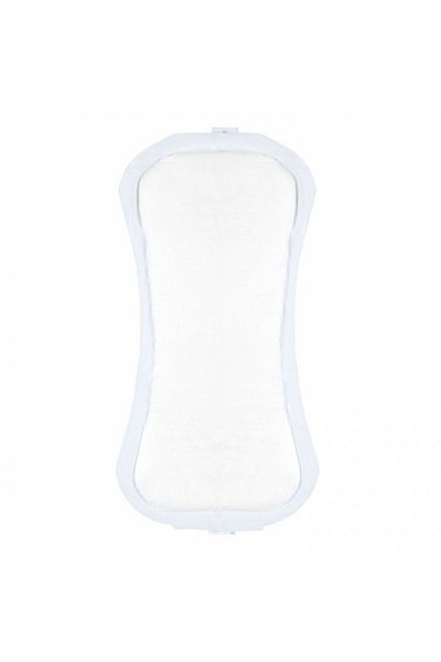 Canpol babies Set 10 absorbante post-partum de noapte 78/001, conturate cu forma anatomica, Alb