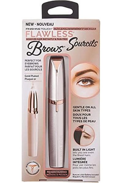 Flawless Finishing Touch Flawless Original & Official Brows Facial Hair Remover with Gold Plated Head - Canad