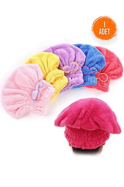 Beatitude Hair Drying Cap 1Pcs Women Microfiber Hair Drying Soft Head Towel Shower Cap Hair Washing