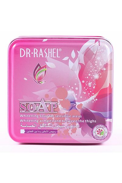 DR.RASHEL Dr. Rashel Whitening Feminine Soap 100gm - Pink | Gentle Cleansing, Brightening & Odor Control
