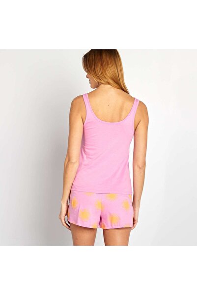 KIABI Printed vest top + shorts pyjama set - 2-piece set PINK