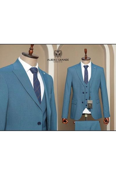 OEM Costum barbati, slim fit, 3 piese