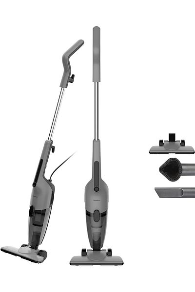 Deerma DX120C Handheld Vacuum Cleaner, 3 in 1 Multi-function Household Vacuum Cleaners 600W 16Kpa