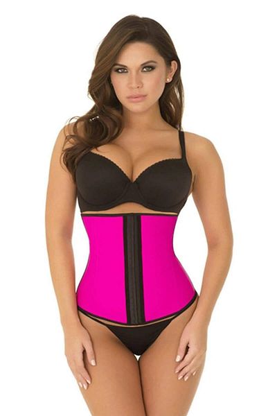 bazaar-turkey all you need Pink Mi 9161 Waist Corset with Agrafla