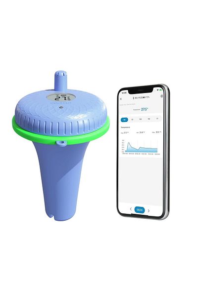 Inkbird IBS-P02B Bluetooth Pool Thermometer, Free App Control, IPX7 Waterproof, Precision Temperatur