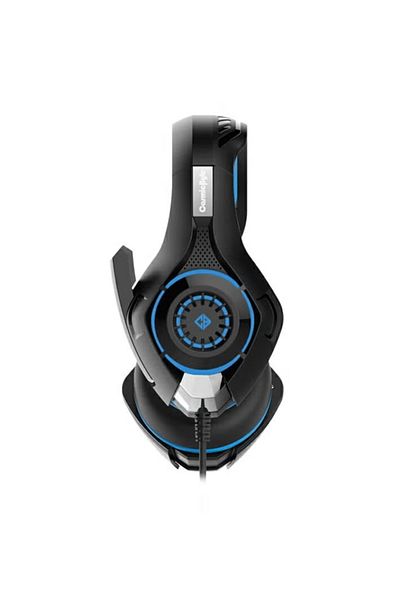 Cosmic Byte GS410 Wired Gaming Headset Compatible with PS5,PS4,Xbox One, PC, Mac, Computer, Laptop (Black/Blue)
