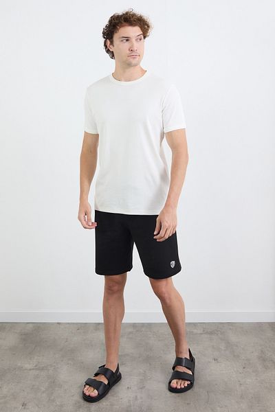 Fulla Moda Σορτς με φερμουάρ τσέπης με στάμπα I`m Fast