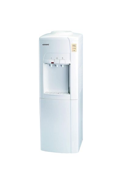 Vincenti Water dispenser without cabinet, 3 tap, normal, hot & cold, White