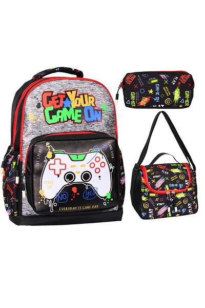 great bags Rucsac ortopedic pentru băieți, rezistent la apă, pentru școala primară, ghiozdan de lux cu suport pentru stilou