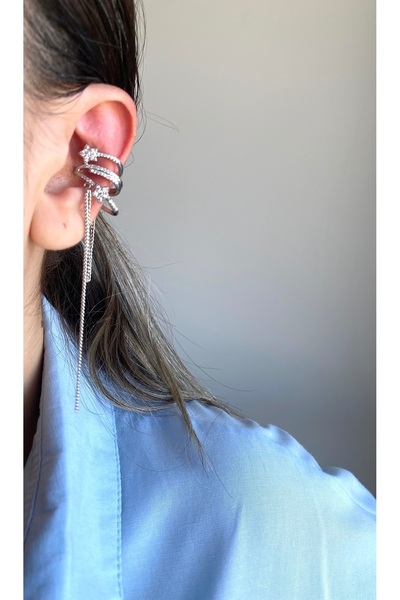 milayk Starry Earcuff Silver
