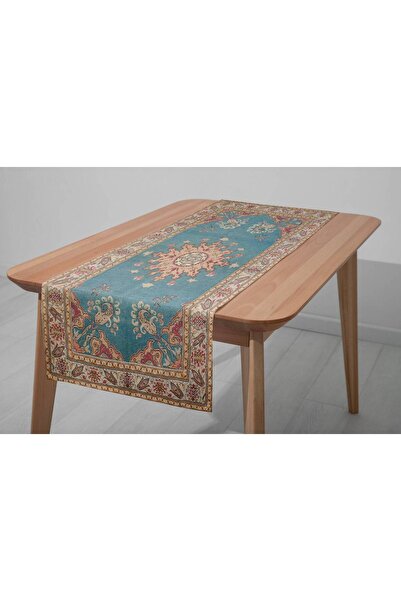 TURKISHRUG KINGDOM Runner ملون عتيق - سطح خفيف الوزن غير قابل للانزلاق