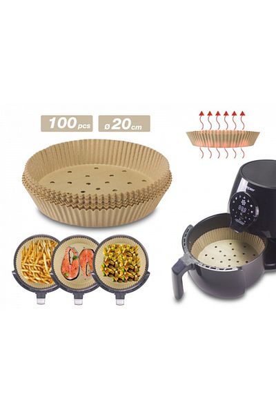 BEPER Set of 100 paper forms Air Fryer Beper C103ACC001