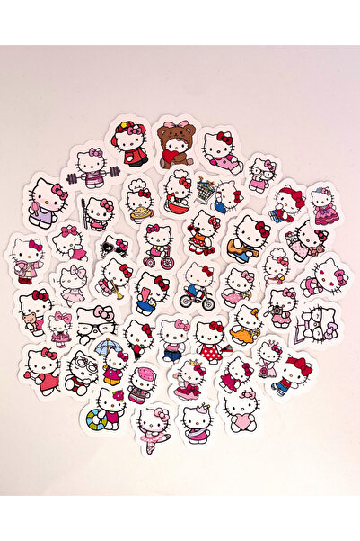 Studio D arte DIY KIT Hello Kitty Sticker Set Buller Journal Ajanda Planner L...