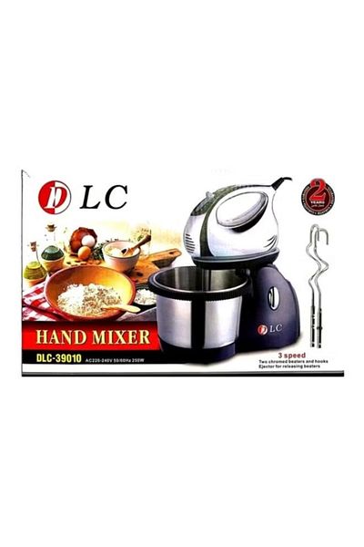 DLC Hand Mixer 250W 5.0 L 250.0 W Silver/Black