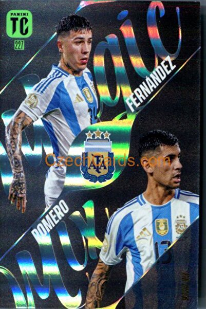 Panini Top Class Magic Mix Romero&Fernandez Futbolcu Kartı