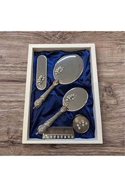 AMOR Luxury Mirror Comb Set Single Garland (Smoked)