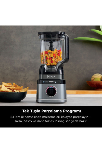 NINJA Blender Ninja Detect Power Pro TB201EU 2-in-1, 1200 W, 2.1 l, 14 programe (Negru)