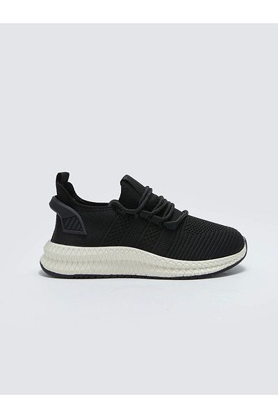LC Waikiki Black Mesh Detailed Women's Sports Shoes