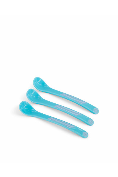 Twistshake طقم ملاعق أطفال أزرق مكون من 3 قطع (6+ أشهر)