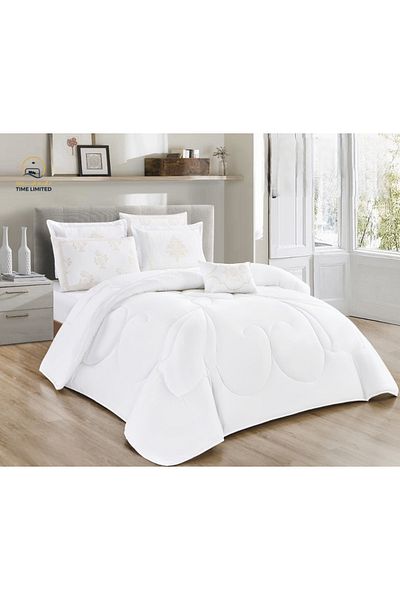 LIMITED Nova Microfiber Double Bedding Set – 7 Pieces