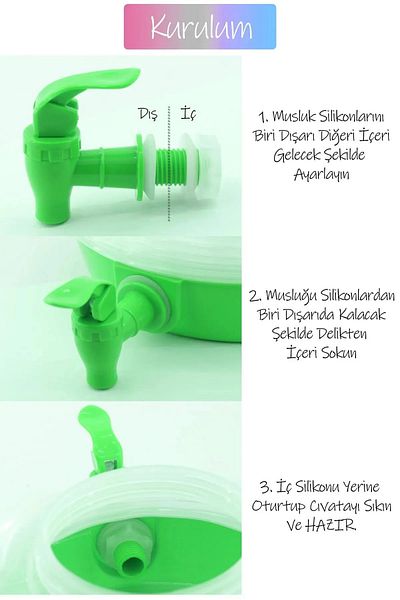 NUBLADO Folding Water Canister with Faucet Outdoor Accordion Camping Fountain Picnic Carboy Drink Bottle Bucket Green.