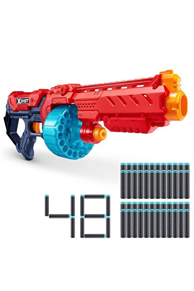Feyza Oyuncak XSHOT Turbo Fire Sünger Mermili Dart Atan Büyük Tabanca